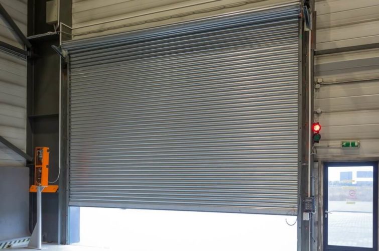 Przemysłowa brama Kraków, rolowana do góry