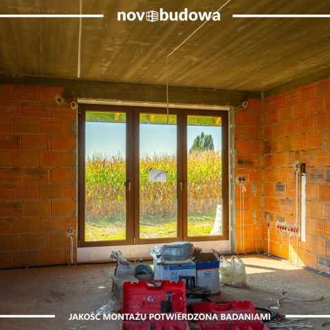 montowanie okien novobudowa w domu jednorodzinnym