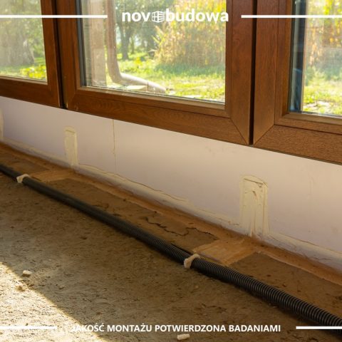 montowanie okien novobudowa w domu jednorodzinnym