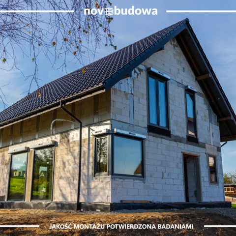 montowanie okien novobudowa w domu jednorodzinnym