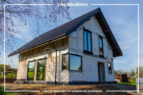 montowanie okien novobudowa w domu jednorodzinnym