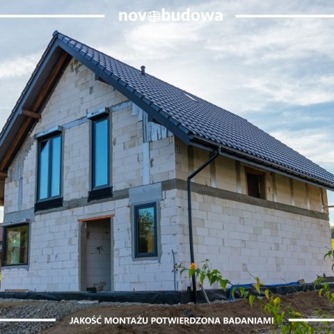 montowanie okien novobudowa w domu jednorodzinnym