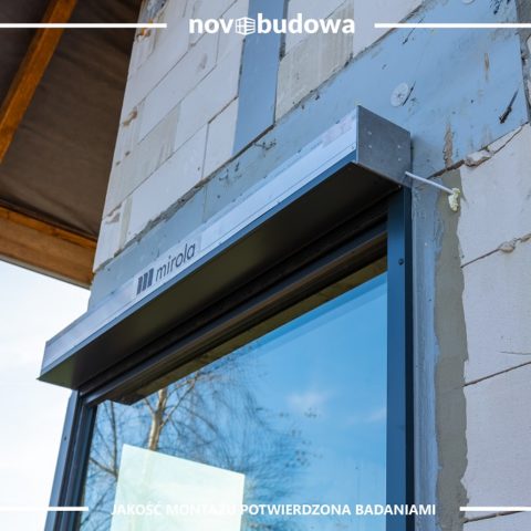 montowanie okien novobudowa w domu jednorodzinnym