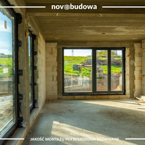 montowanie okien novobudowa w domu jednorodzinnym