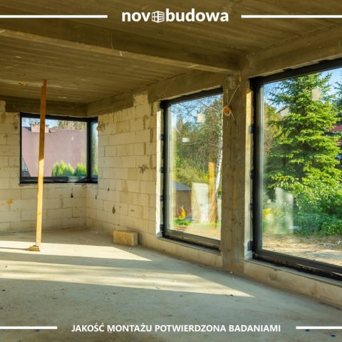 montowanie okien novobudowa w domu jednorodzinnym