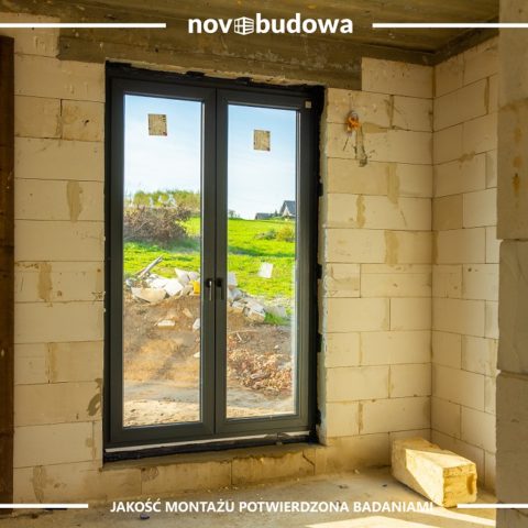 montowanie okien novobudowa w domu jednorodzinnym