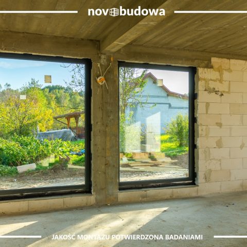 montowanie okien novobudowa w domu jednorodzinnym