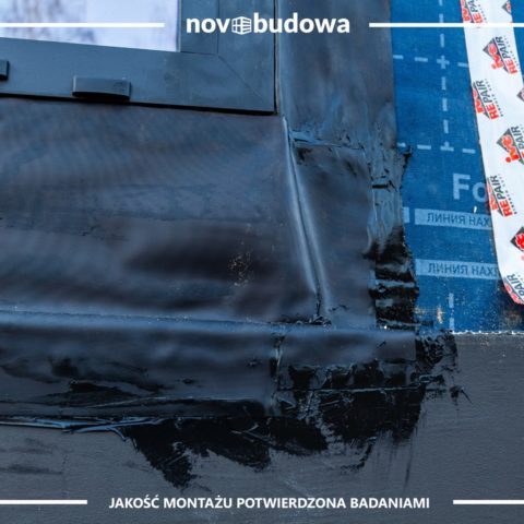 Drewniany dom w technologii szkieletowej - novobudowa