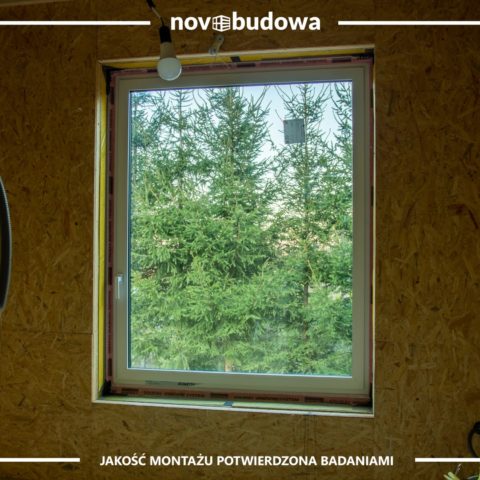 Drewniany dom w technologii szkieletowej