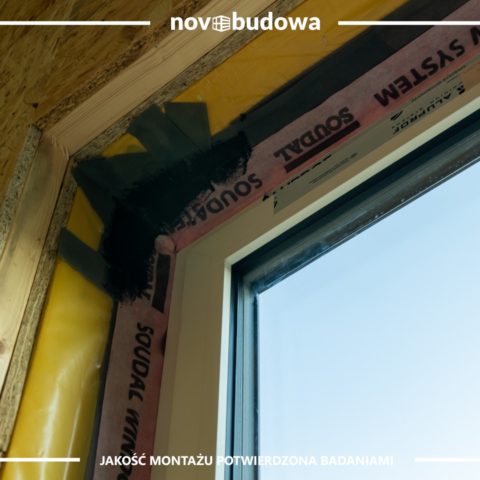 Drewniany dom w technologii szkieletowej