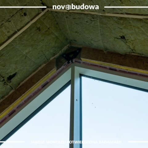 Drewniany dom w technologii szkieletowej