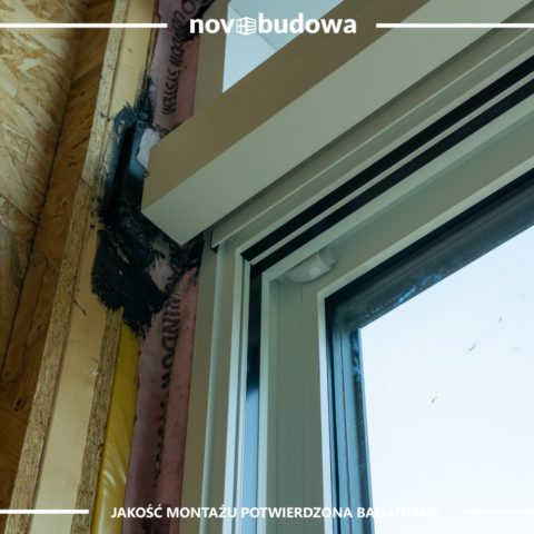 Drewniany dom w technologii szkieletowej