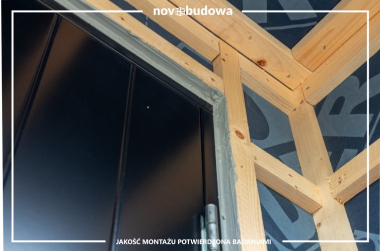 Drewniany dom w technologii szkieletowej - novobudowa