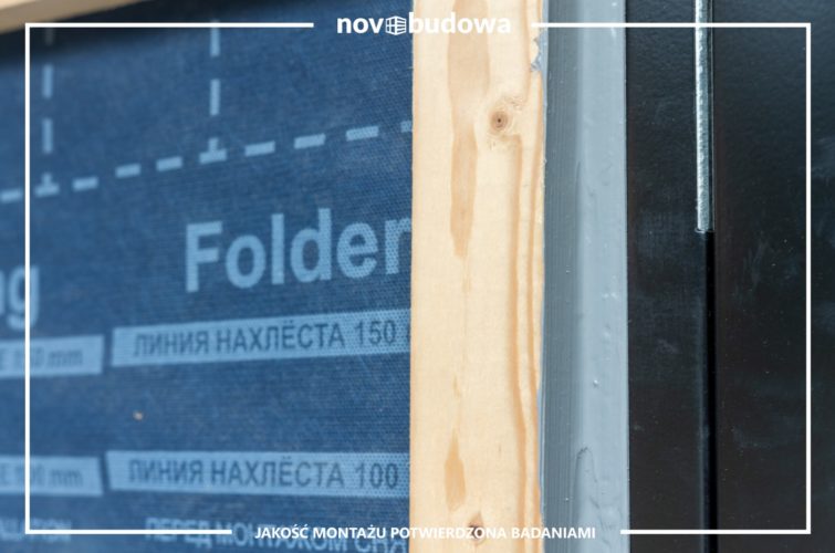 Drewniany dom w technologii szkieletowej - novobudowa