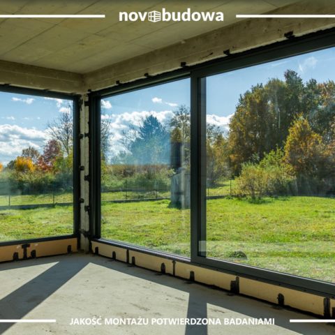 Realizacja montażu okien Novobudowa - Dąbrowa Szlachecka