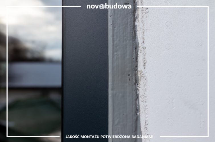 Realizacje Novobudowa: montaż okien na budowie Kłaj