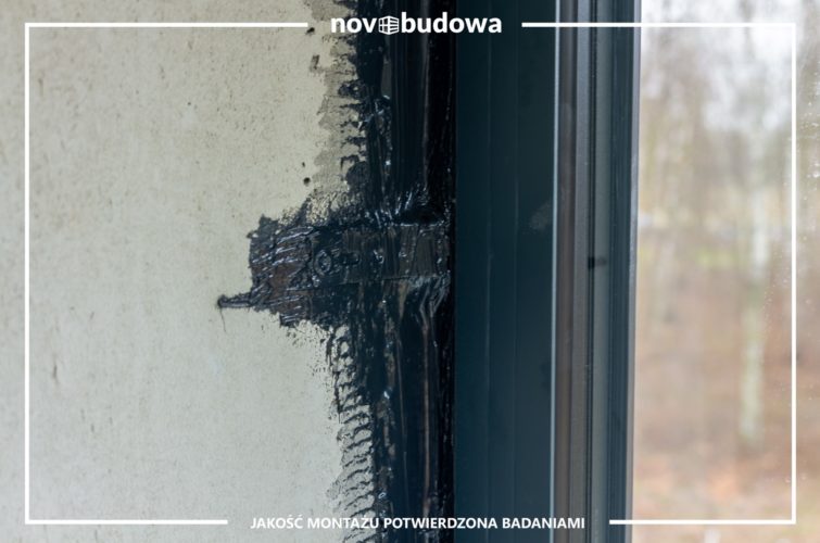 Realizacje Novobudowa: montaż okien na budowie Kłaj