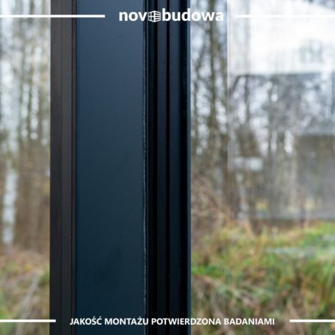 Realizacje Novobudowa: montaż okien na budowie Kłaj