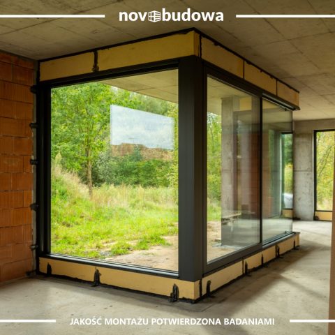 Wewnętrzny Glass-Corner w zestawie z aluminiowym HST