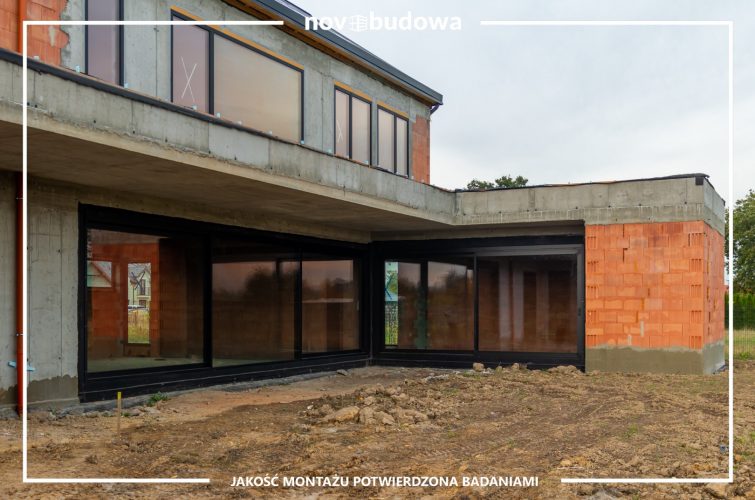 Nasze realizacje: Rybitwy - przeszklony dom