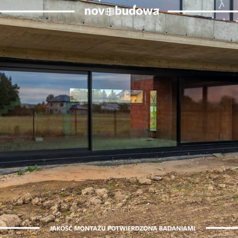 Nasze realizacje: Rybitwy - przeszklony dom