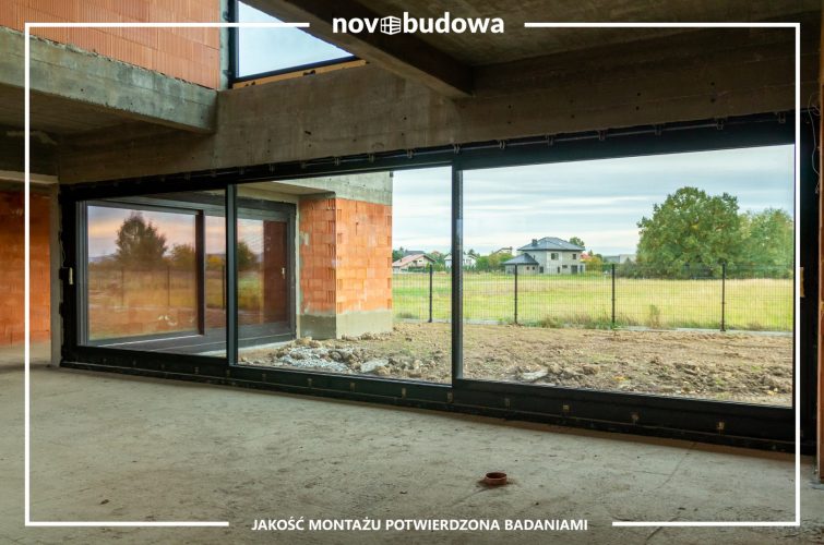 Nasze realizacje: Rybitwy - przeszklony dom