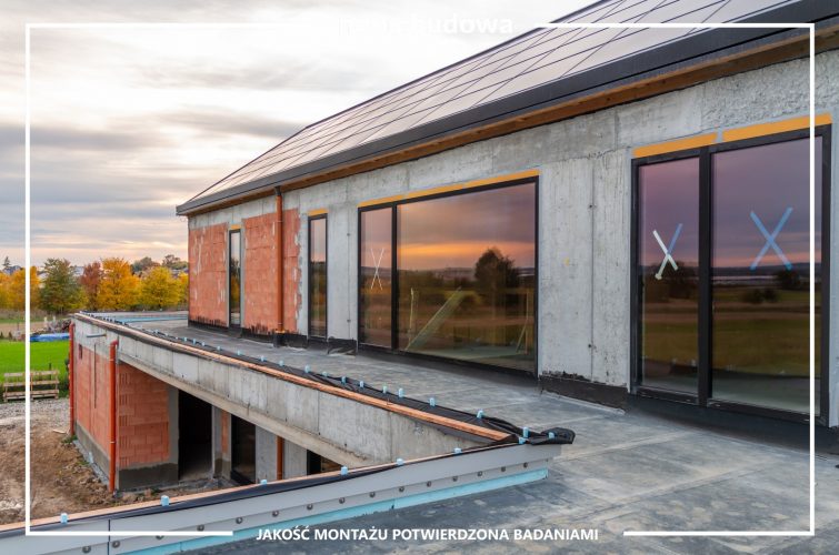 Nasze realizacje: Rybitwy - przeszklony dom