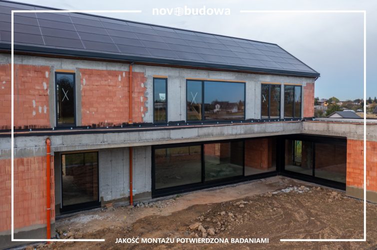 Nasze realizacje: Rybitwy - przeszklony dom