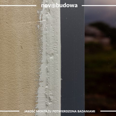 Nasze realizacje: dom parterowy z wielkoformatową witryną aluminiową + HST alu