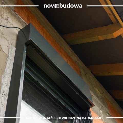 Nasze realizacje: dom parterowy z wielkoformatową witryną aluminiową + HST alu