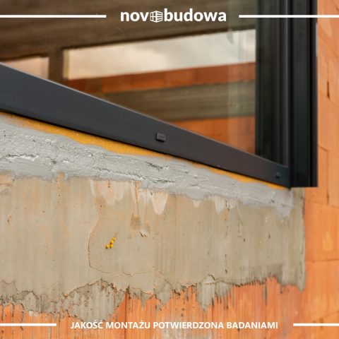 Nasze realizacje: dom parterowy z wielkoformatową witryną aluminiową + HST alu