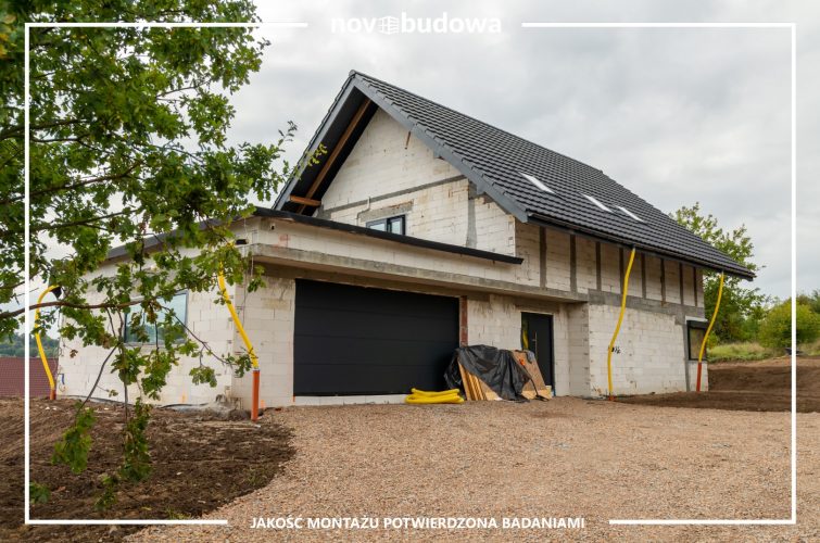 Realizacje Novobudowa: montaż okien ALU i PVC w Krakowie + Żaluzje