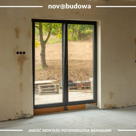 Realizacje Novobudowa: montaż okien ALU i PVC w Krakowie + Żaluzje