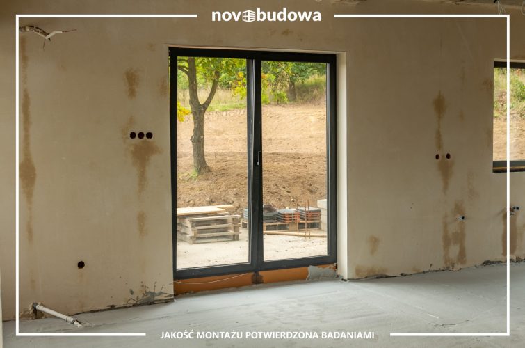 Realizacje Novobudowa: montaż okien ALU i PVC w Krakowie + Żaluzje
