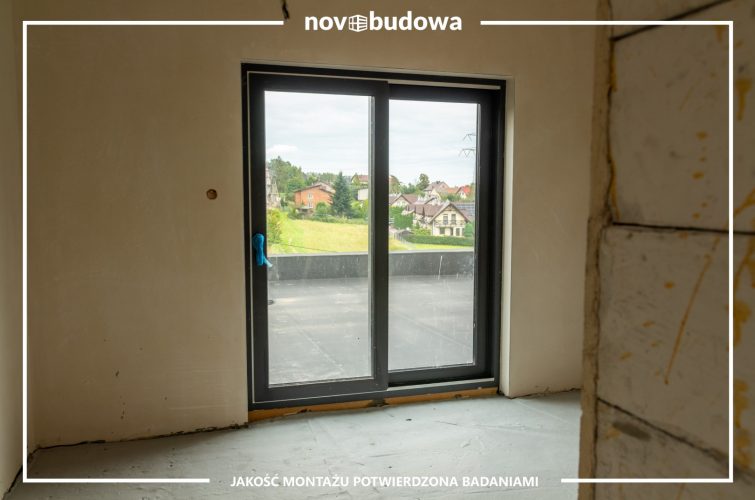 Realizacje Novobudowa: montaż okien ALU i PVC w Krakowie + Żaluzje