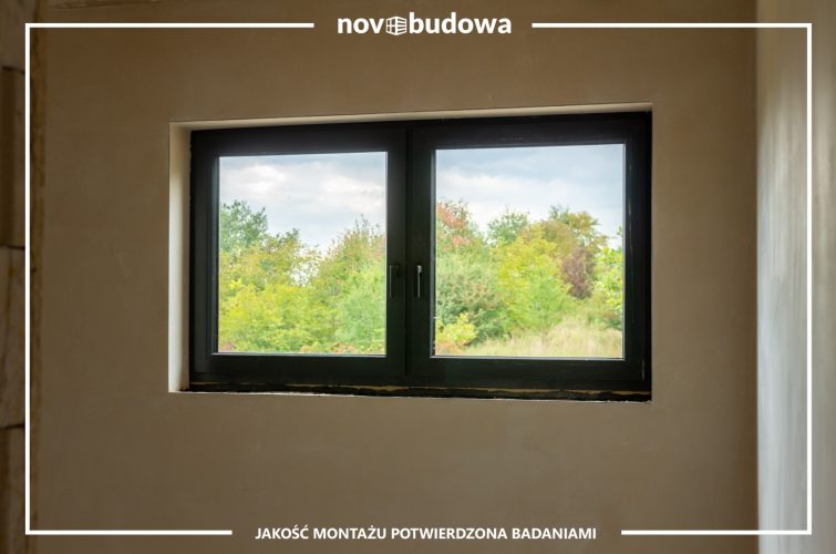 Realizacje Novobudowa: montaż okien ALU i PVC w Krakowie + Żaluzje