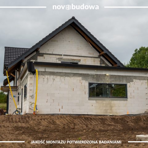 Realizacje Novobudowa: montaż okien ALU i PVC w Krakowie + Żaluzje