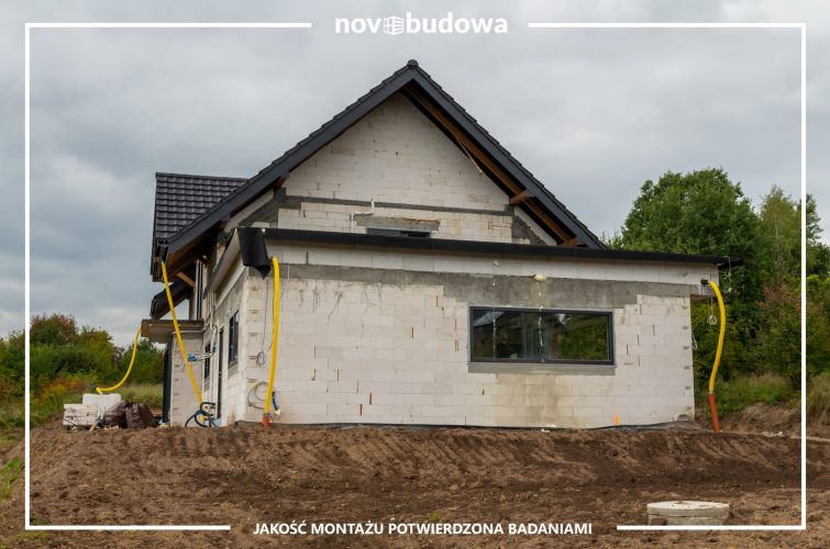 Realizacje Novobudowa: montaż okien ALU i PVC w Krakowie + Żaluzje