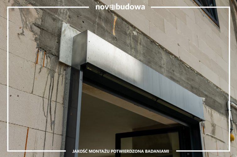 Realizacje Novobudowa: montaż okien ALU i PVC w Krakowie + Żaluzje