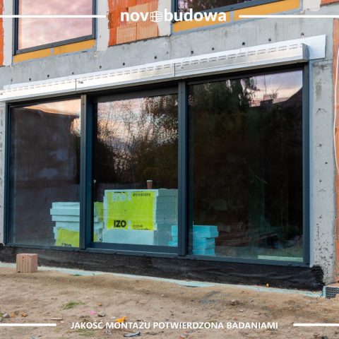 Novobudowa realizacje: Warszawa mix okien PVC i HST ALU