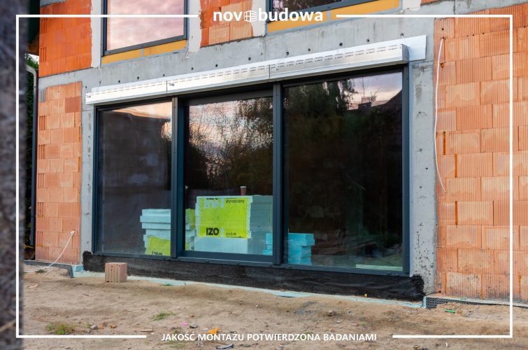 Novobudowa realizacje: Warszawa mix okien PVC i HST ALU
