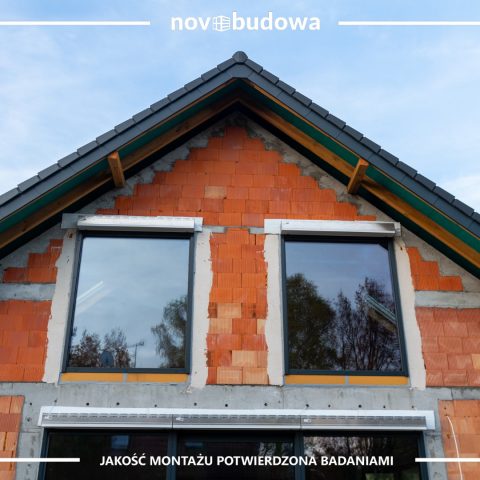 Novobudowa realizacje: Warszawa mix okien PVC i HST ALU