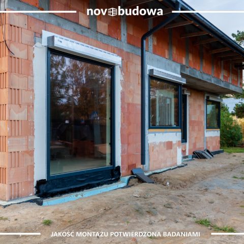 Novobudowa realizacje: Warszawa mix okien PVC i HST ALU