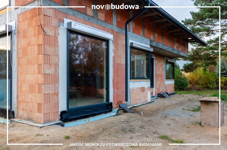 Novobudowa realizacje: Warszawa mix okien PVC i HST ALU