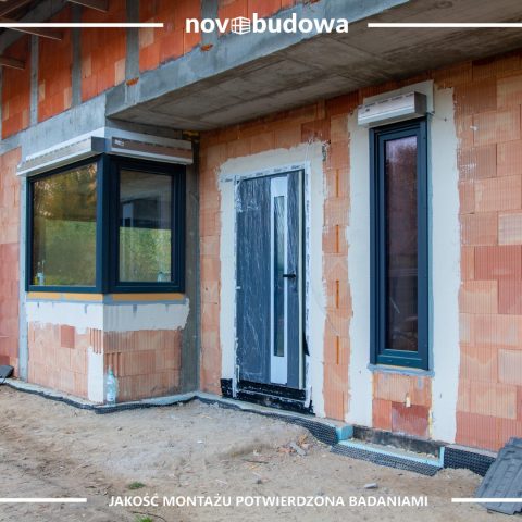 Novobudowa realizacje: Warszawa mix okien PVC i HST ALU