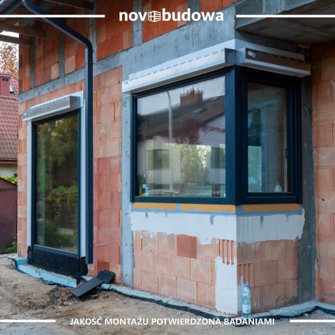 Novobudowa realizacje: Warszawa mix okien PVC i HST ALU
