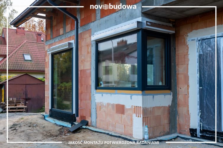 Novobudowa realizacje: Warszawa mix okien PVC i HST ALU