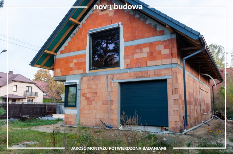 Novobudowa realizacje: Warszawa mix okien PVC i HST ALU