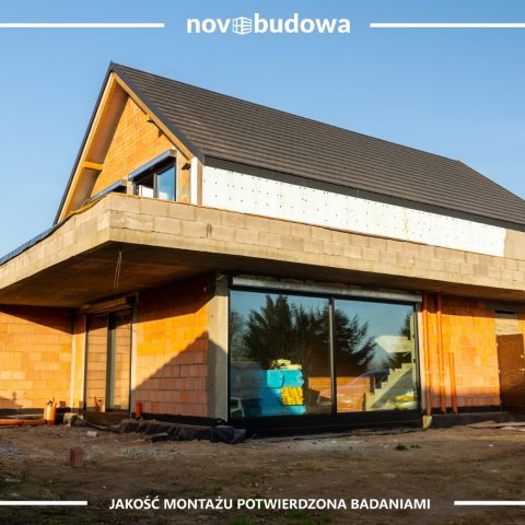 Nasze realizacje: Mogilany - PVC, ALU, witryna wielkoformatowa, rolety