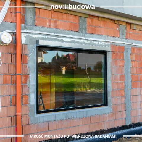 Nasze realizacje: Mogilany - PVC, ALU, witryna wielkoformatowa, rolety
